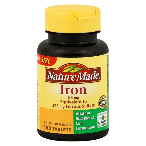 Nature made iron là thuốc gì - có tốt không ?