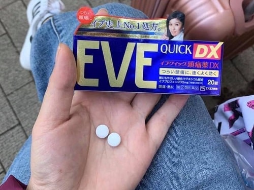 Cách sử dụng thuốc Eve Quick DX của Nhật-3