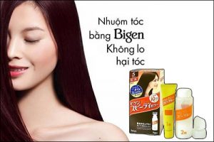 Cách sử dụng thuốc nhuộm tóc Bigen của Nhật-1