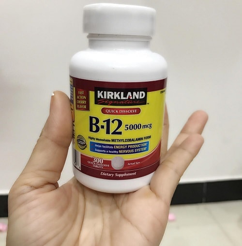Viên uống vitamin B12 5000mcg Kirkland giá bao nhiêu-1