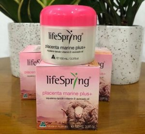 Cách sử dụng kem dưỡng Lifespring Placenta Marine Plus-1