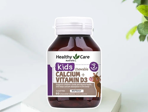 Viên nhai Healthy Care Calcium + Vitamin D3 có công dụng gì-1