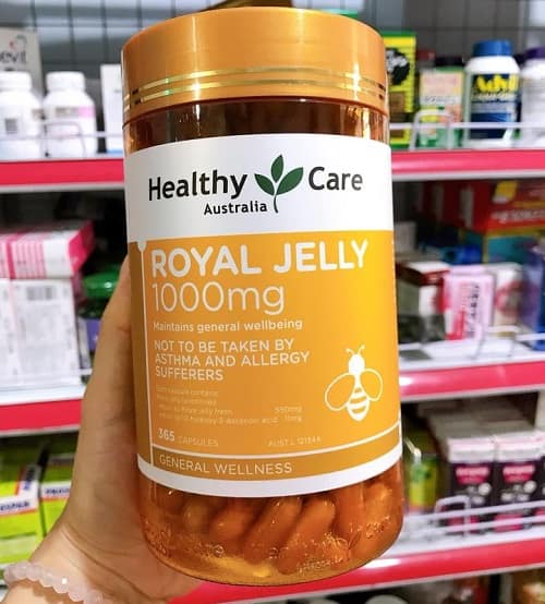 Sữa ong chúa Healthy Care Royal Jelly 1000mg review-2