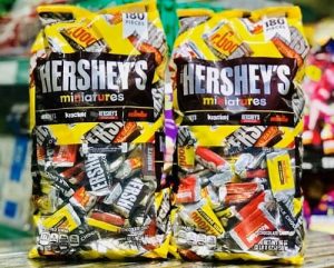 Kẹo chocolate Hershey's Miniatures review-1