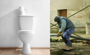 Hút bể phốt không đục phá hút bể phốt qua đường nào?