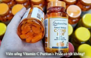 Viên uống Vitamin C Puritan's Pride có tốt không?-1