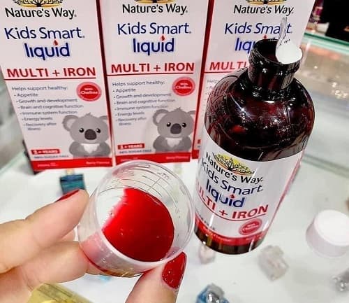 Kid Smart Liquid Multi + Iron cách sử dụng cho trẻ?-3