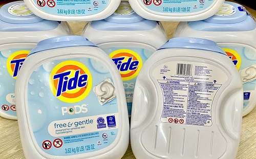 Viên giặt xả Tide Pods Free and Gentle review-1