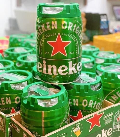 Bia bom Heineken 5l bao nhiêu độ?-3
