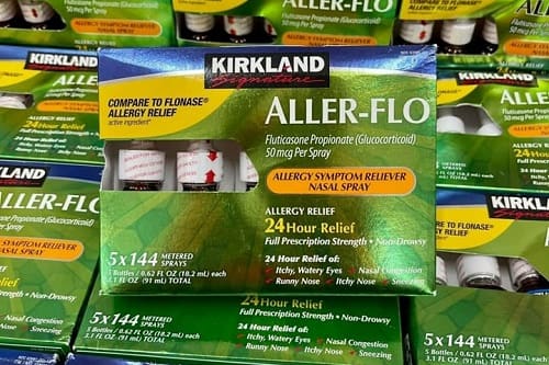 Thuốc xịt trị viêm xoang Kirkland Aller Flo review-1