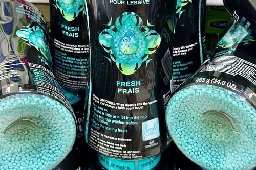 Review viên xả vải Downy Unstopables Fresh Frais của Mỹ-1