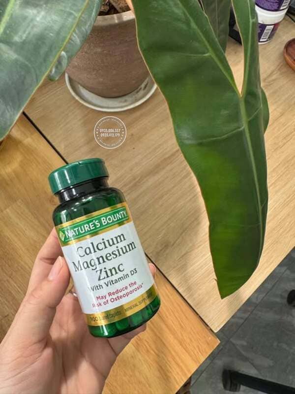 Calcium Magnesium Zinc With Vitamin D3 là gì?