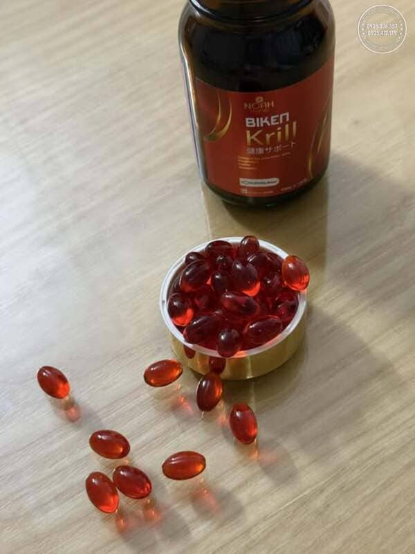 Dầu nhuyễn thể Biken Krill Oil Noah Legend 120 viên của Nhật Bản giá bao nhiêu? Bí quyết mua đúng giá