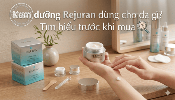 Kem dưỡng Rejuran dùng cho da gì? Tìm hiểu trước khi mua