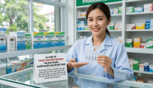 Sự thật về Thuốc nhỏ mắt Refresh giá bao nhiêu khiến nhiều người bất ngờ
